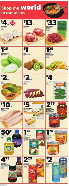 Preview of Zehrs weekly flyer / circulaire from shop Zehrs valid from 26.03.2026 | Page: 11 | Products: Beef, Carrot, Juice, Chicken