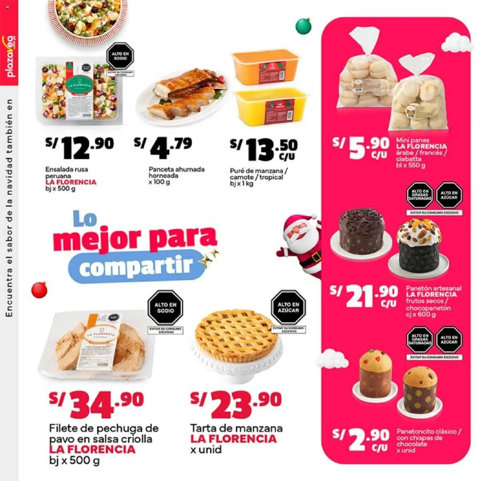 Catálogo Plaza Vea válido desde 17.11.2025 | Página: 16 | Productos: Chocolate, Ensalada