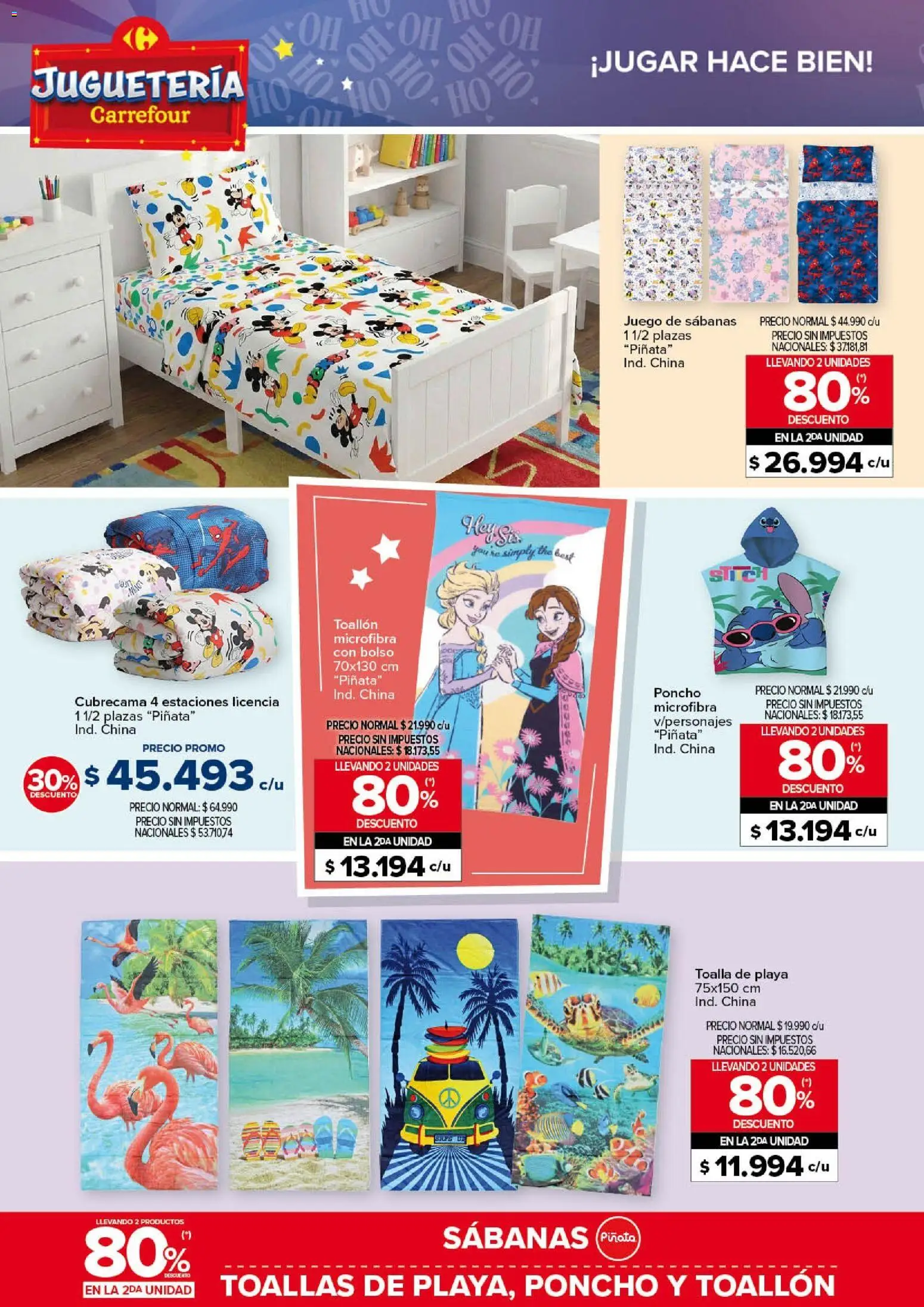 Carrefour ofertas │ válido desde el 12.12.2025 | Página: 34 | Productos: Toalla, Sabanas, Toallas, Bolso