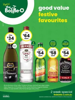 Preview of The Bottle-O Catalogue ARCADIA - valid from 24.11.2025