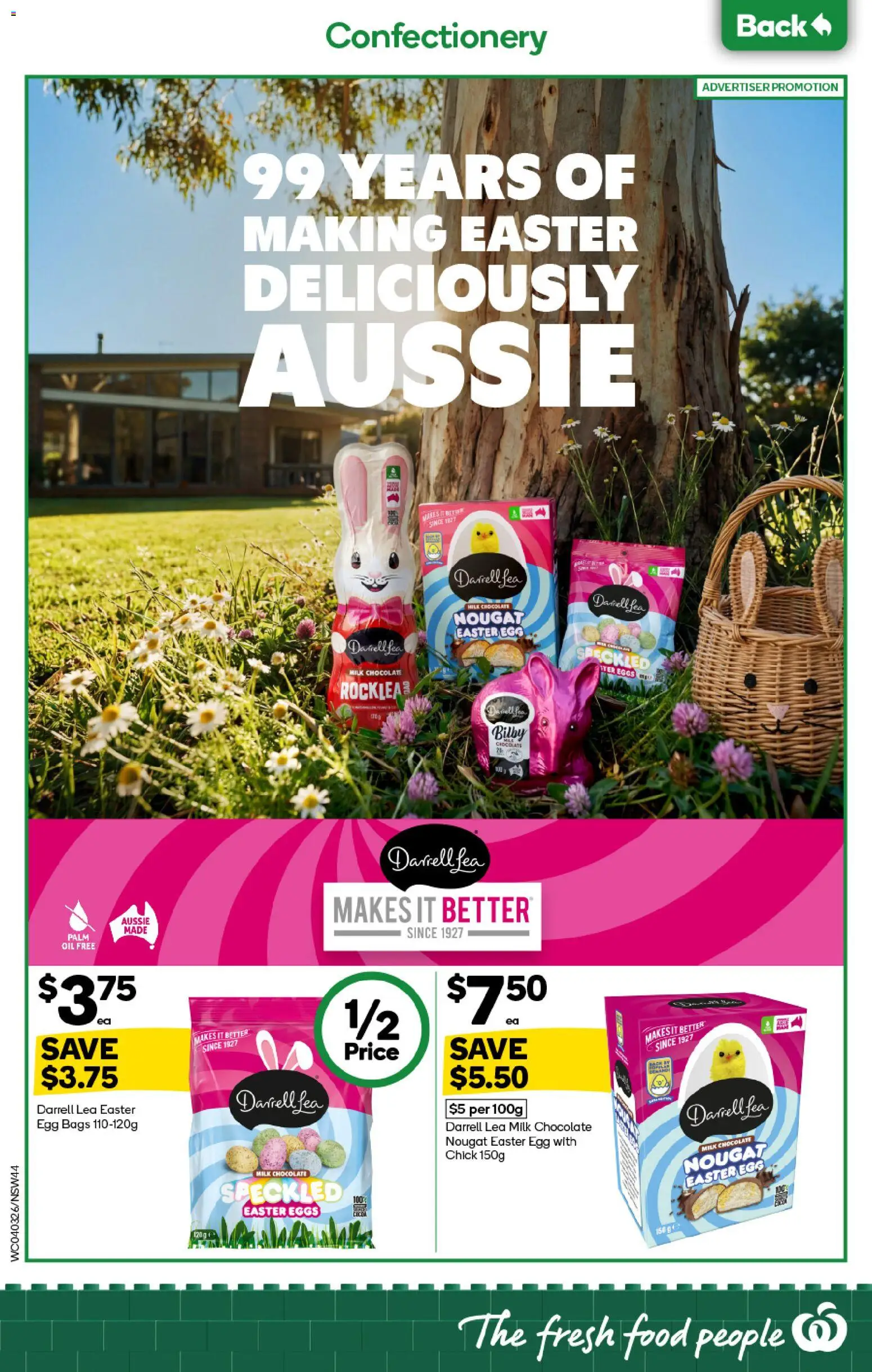 Woolworths catalogue - valid from 04.03.2026 | Page: 44 | Products: Milk, Eggs, Oil, Chocolate