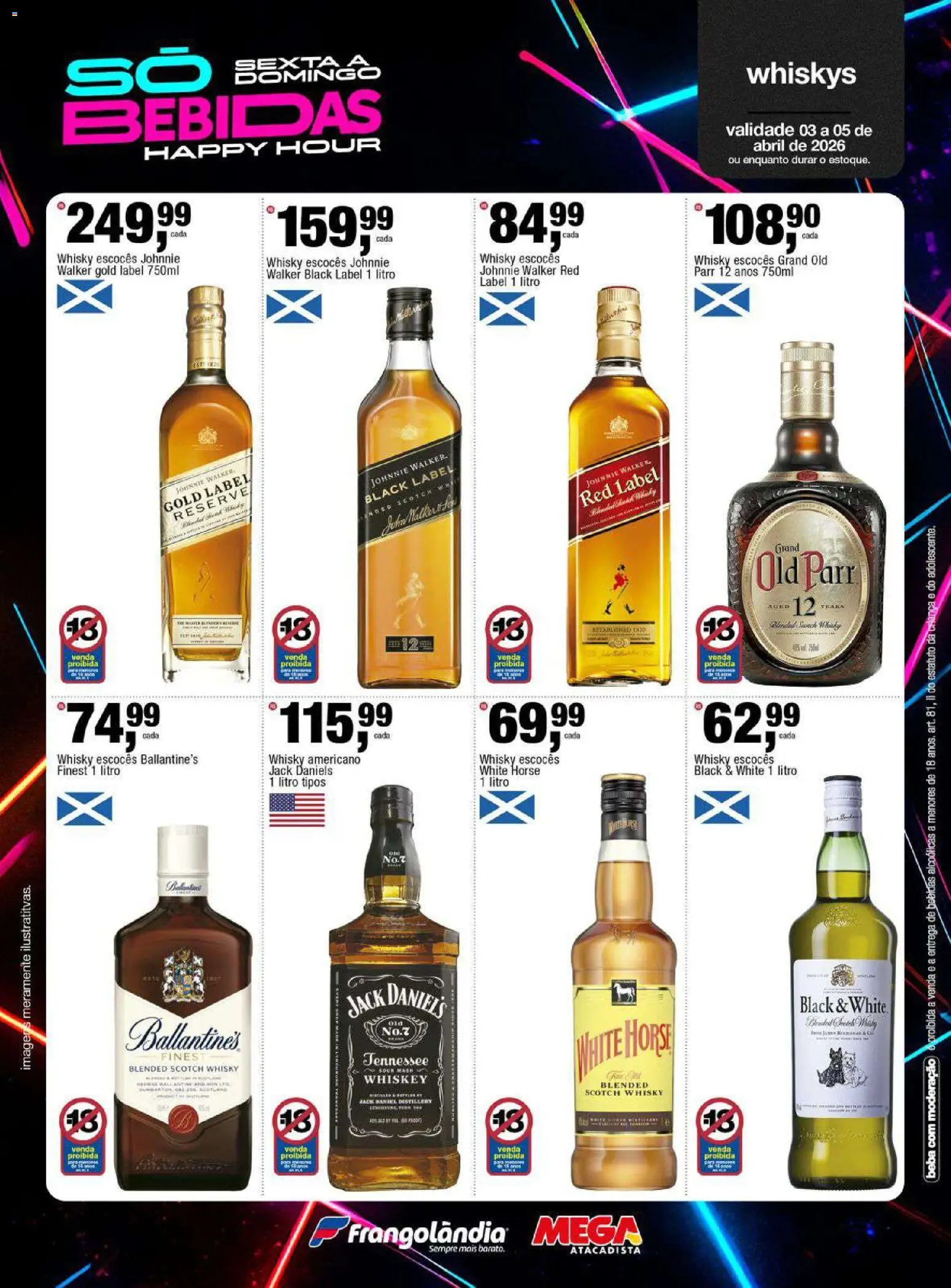 Frangolândia Folheto - válido de 03.04.2026 | Página: 6 | Produtos: Whisky