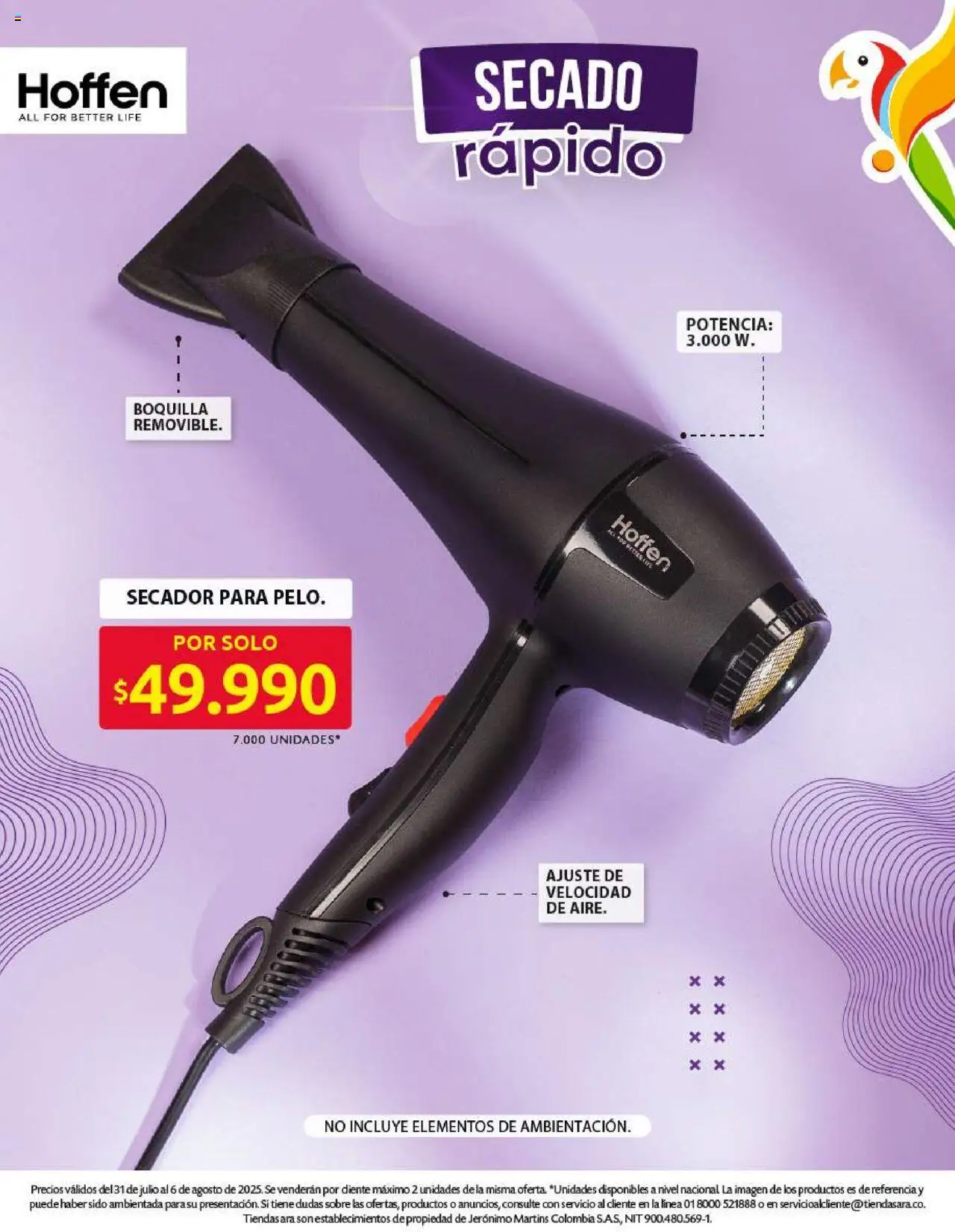 Ara revista - valida desde el 31.07.2025 | Página: 6 | Productos: Sobre