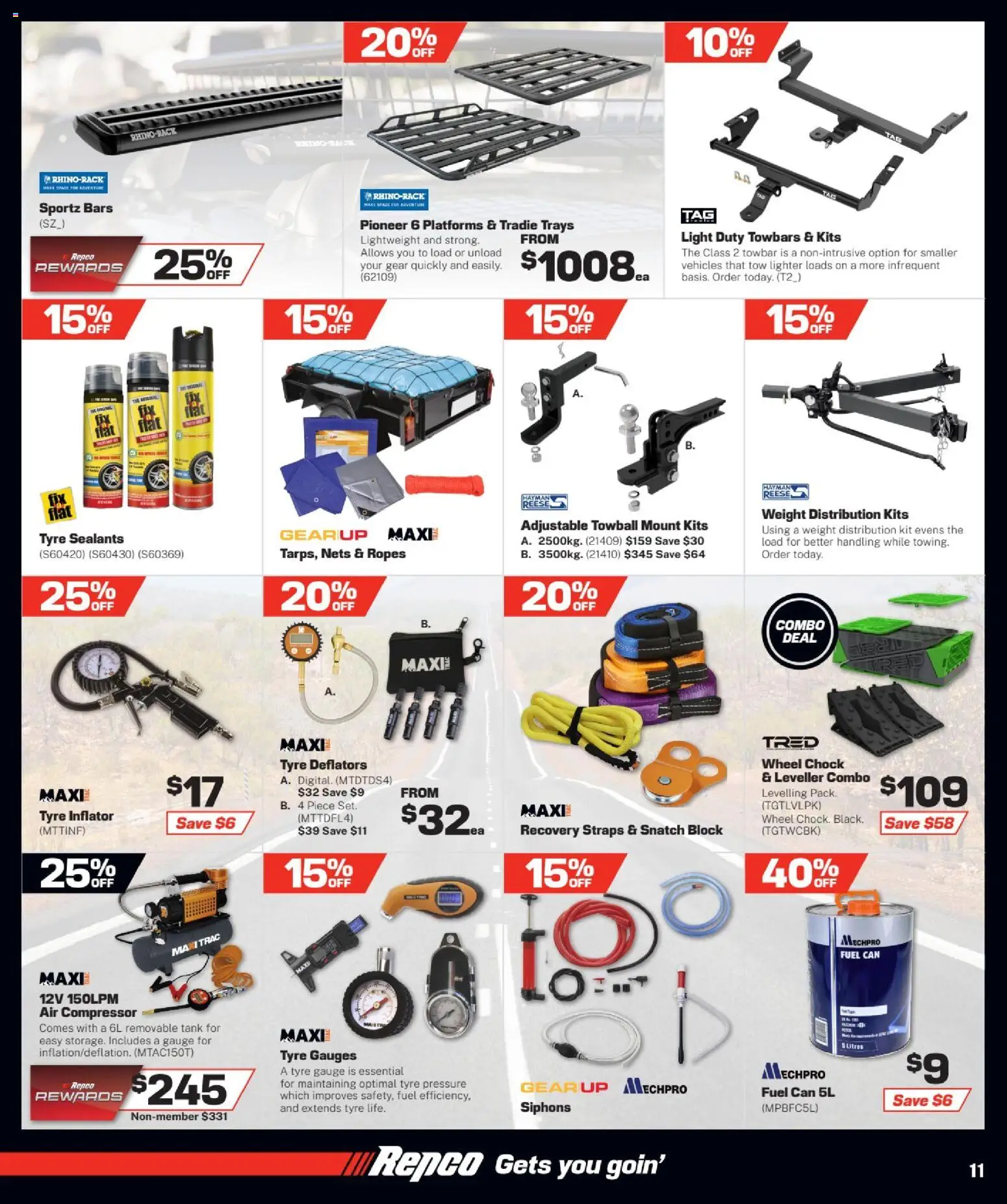 Repco catalogue - valid from 28.01.2026 | Page: 11 | Products: Light, Kits, Platforms, Weight