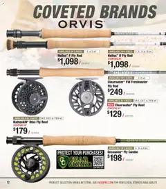 Preview of Cabela's weekly ads valid from 21.04.2025 | Page: 12 | Products: Fly Rod, Rod