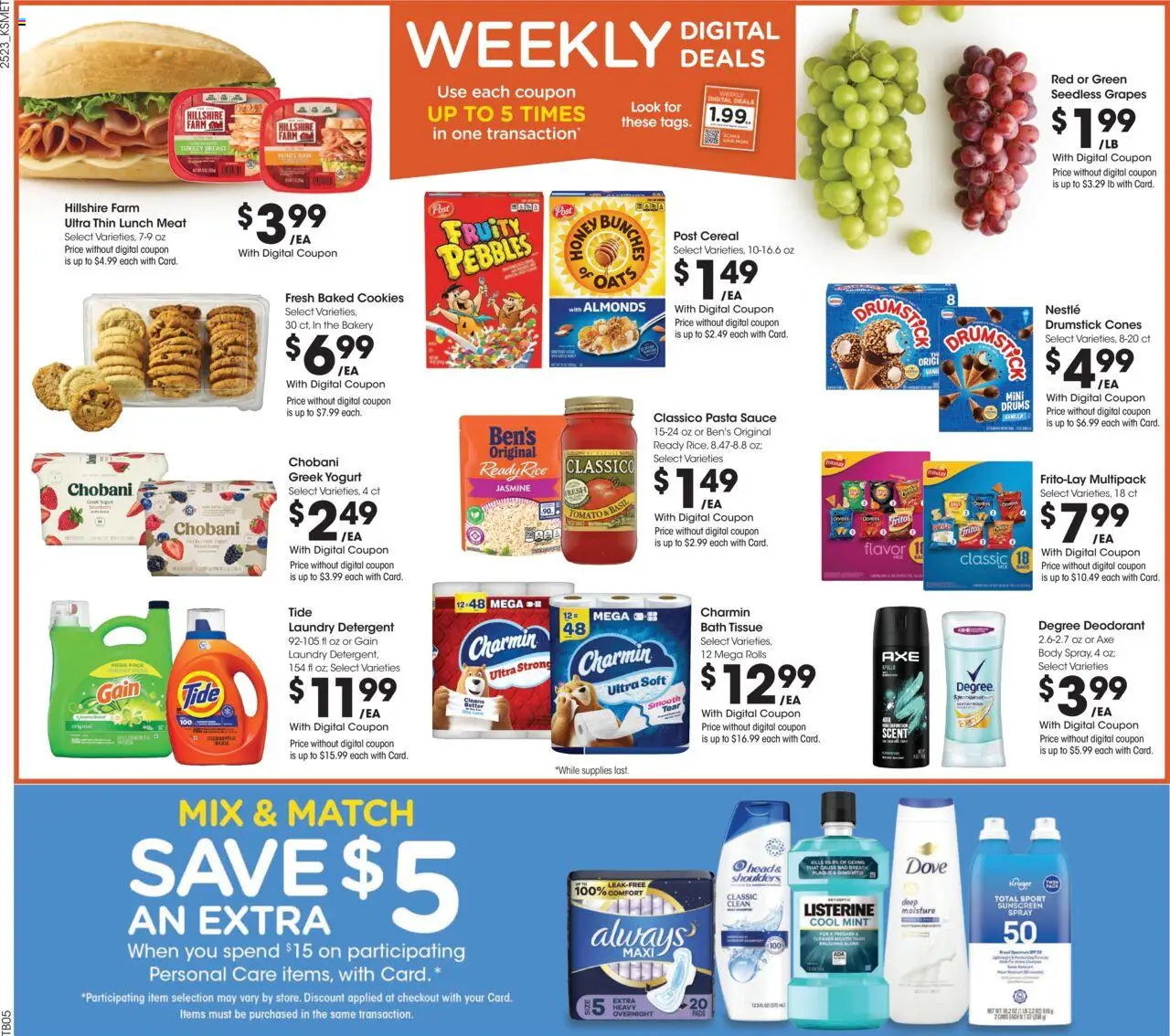 King Soopers Weekly Ad - valid from 09.07.2025 | Page: 2 | Products: Bakery, Bath, Rice, Sauce