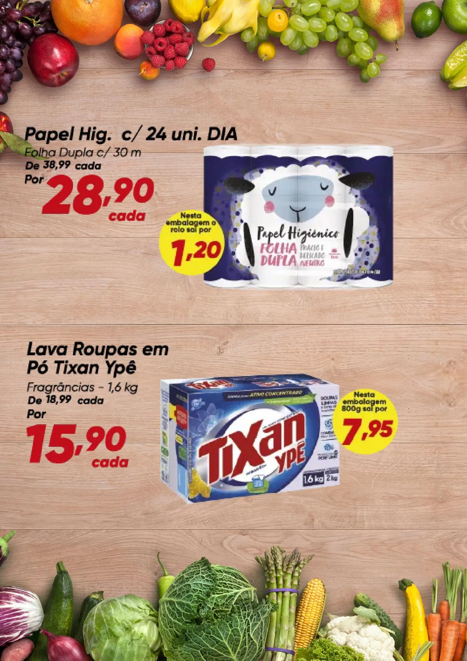 Dia Folheto - válido de 12.12.2025 | Página: 2 | Produtos: Pó, Rolo, Roupas, Papel higiênico