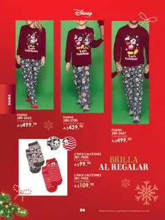Vista previa de Andrea catálogo Guía de regalos, nuevo folleto de la tienda, válido en México a partir del 23.11.2025 | Página: 24 | Productos: Pijama