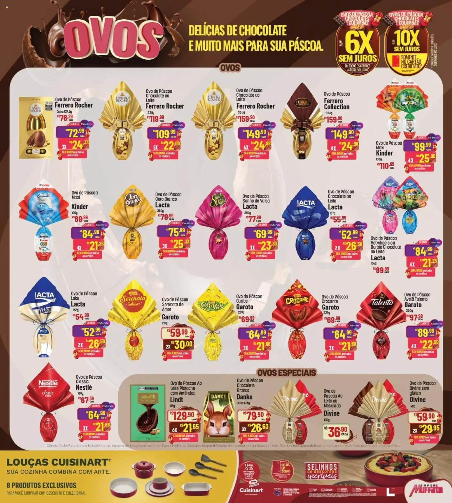 Super Muffato Folheto - válido de 23.02.2026 | Página: 3 | Produtos: Ovo de páscoa, Pistache, Leite, Chocolate