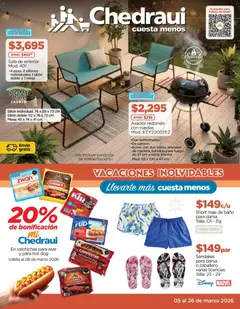 Vista previa de Chedraui folleto, nuevo folleto de la tienda, válido en México a partir del 05.03.2026