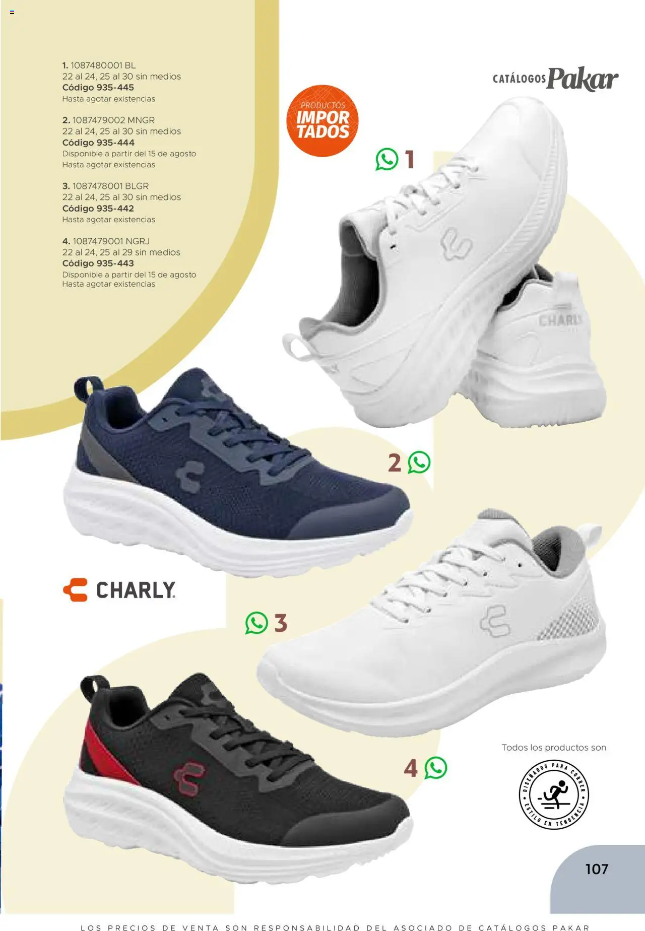 Nuevas ofertas de SC Pakar válidas en toda la República Mexicana desde el 24.07.2025. ¡Encuentra las mejores ofertas en SC Pakar - Catálogo Hombre otoño / invierno! | Página: 107