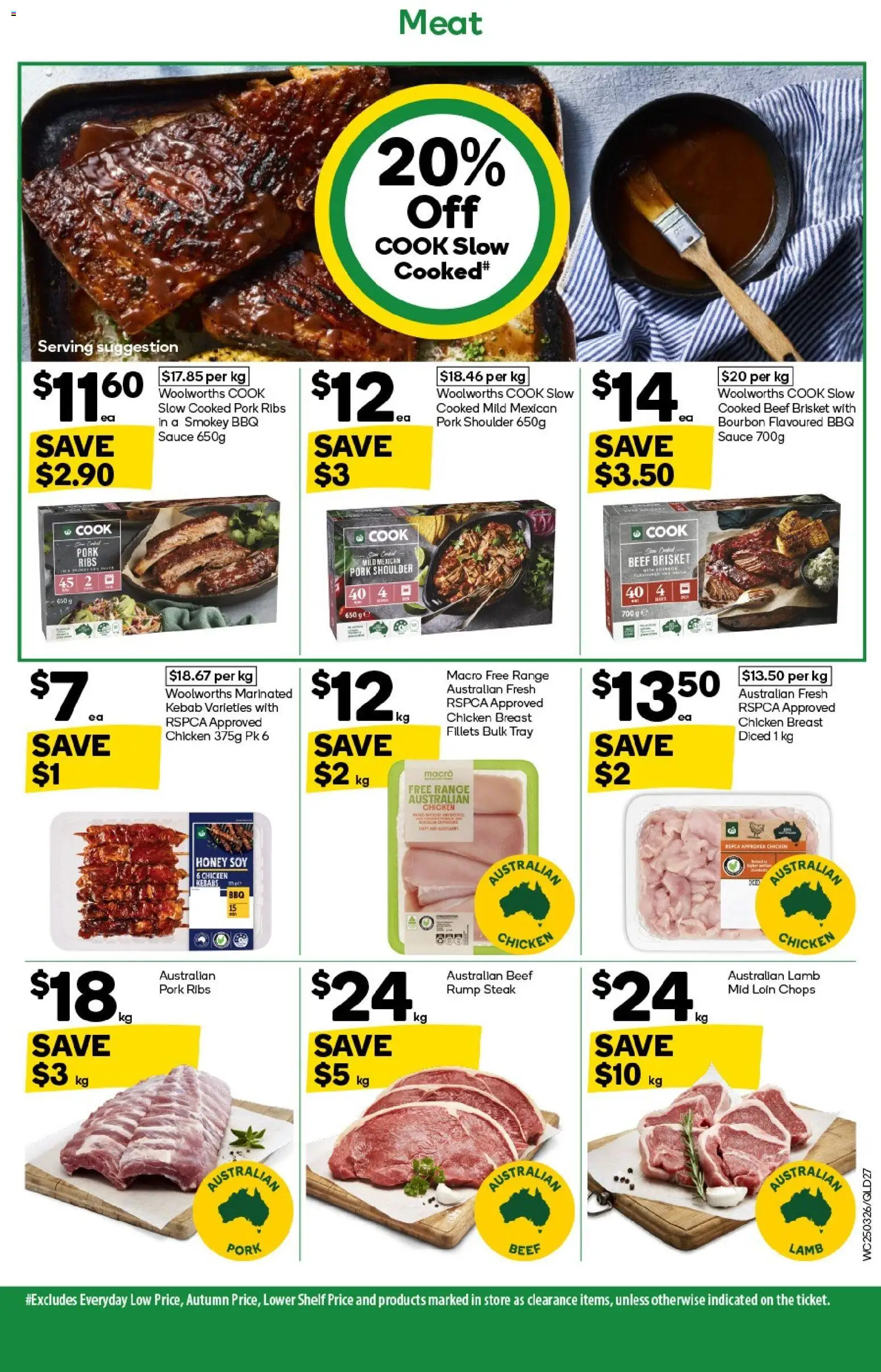 Woolworths catalogue - valid from 25.03.2026 | Page: 27 | Products: Shelf, Honey, Lamb, Meat