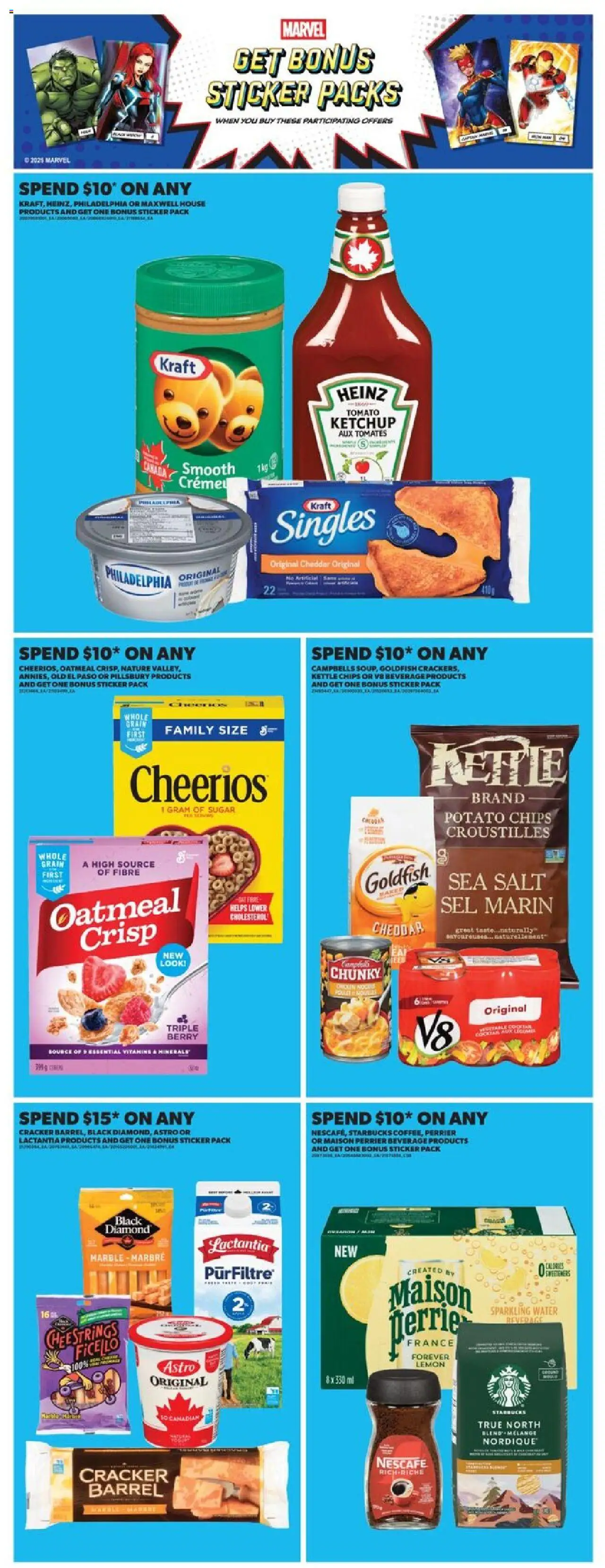 Real Canadian Superstore flyer valid from 18.09.2025 | Page: 8 | Products: Chips, Ketchup, Kettle
