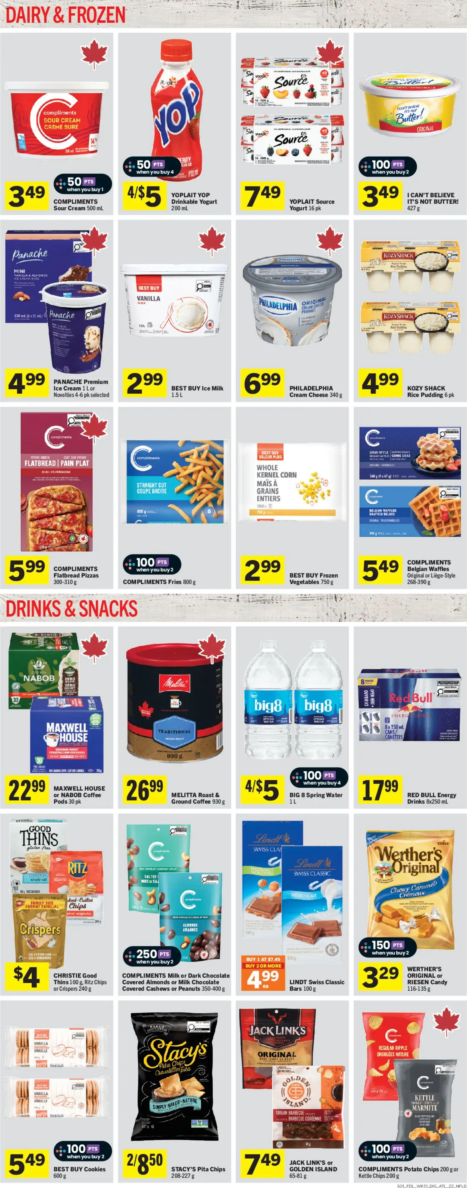 Foodland flyer valid from 16.04.2026 | Page: 7 | Products: Sour cream, Chips, Cookies, Chocolate