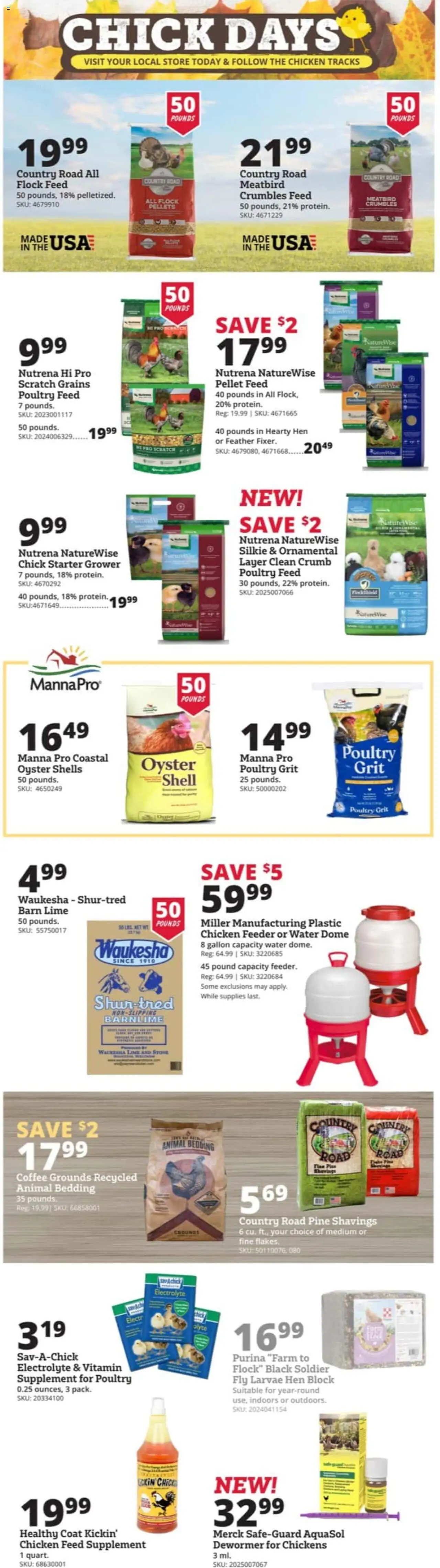 Rural King Weekly Ad - valid from 04.09.2025 | Page: 2 | Products: Vitamin, Coffee, Coat, Lime
