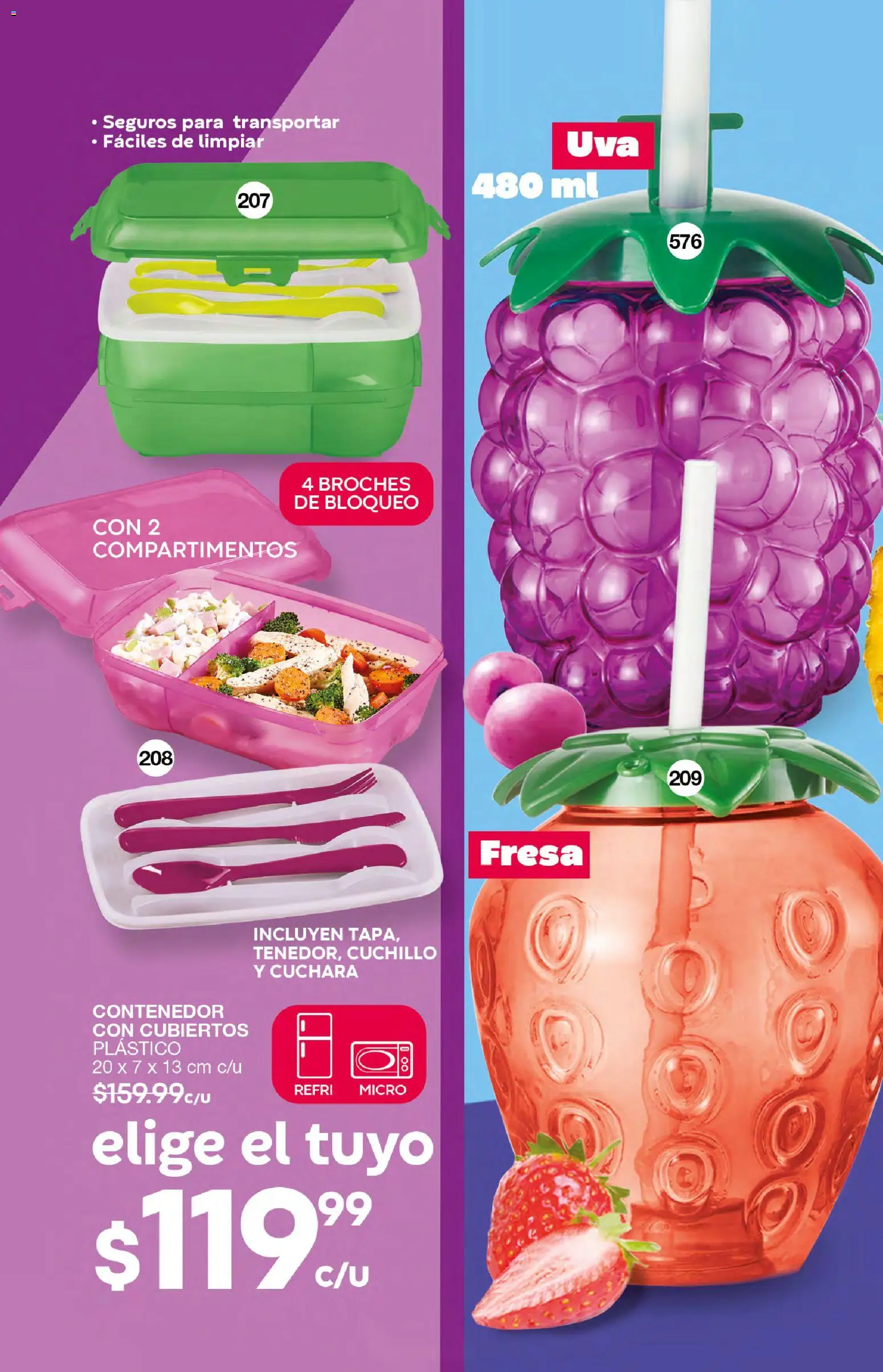 Nuevas ofertas de Fuller válidas en toda la República Mexicana desde el 18.03.2026. ¡Encuentra las mejores ofertas en Fuller campaña 25 2026! | Página: 98 | Productos: Fresa, Contenedor, Cuchara, Cuchillo