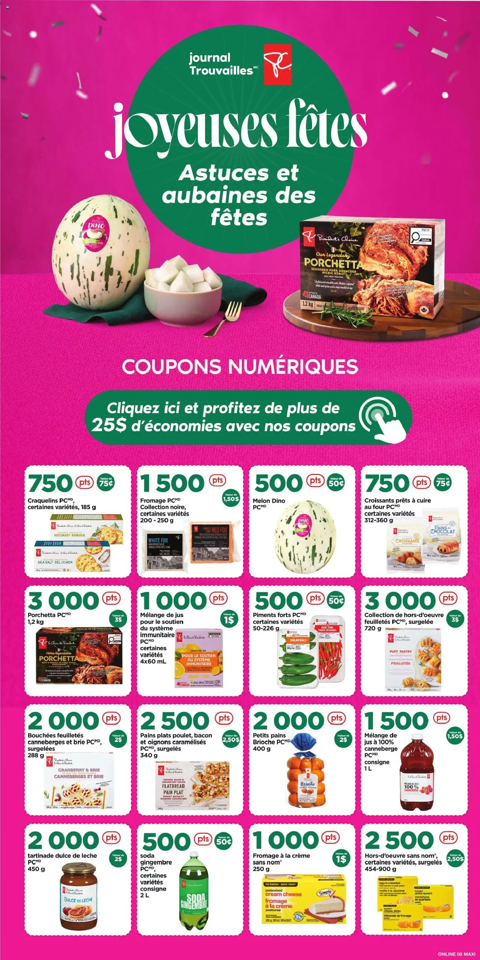 Maxi flyer valid from 25.12.2025 | Page: 15 | Products: Cream, Blanket, Cheese, Pork