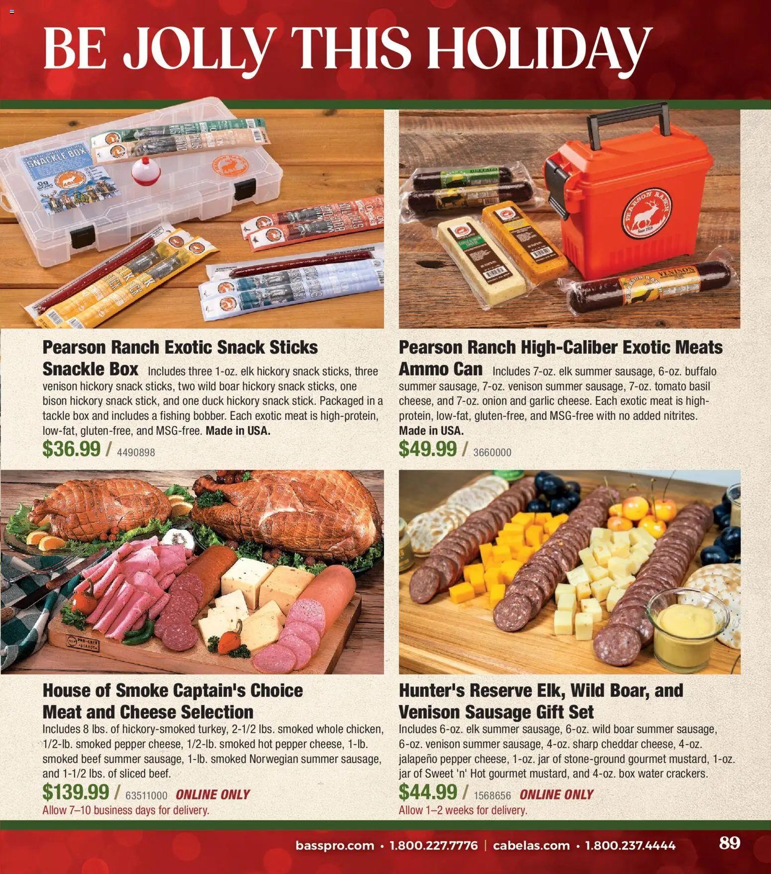 Cabela's Christmas Gift Guide 25 - valid from 01.11.2025 | Page: 89 | Products: Cheese, Water, Garlic, Onion