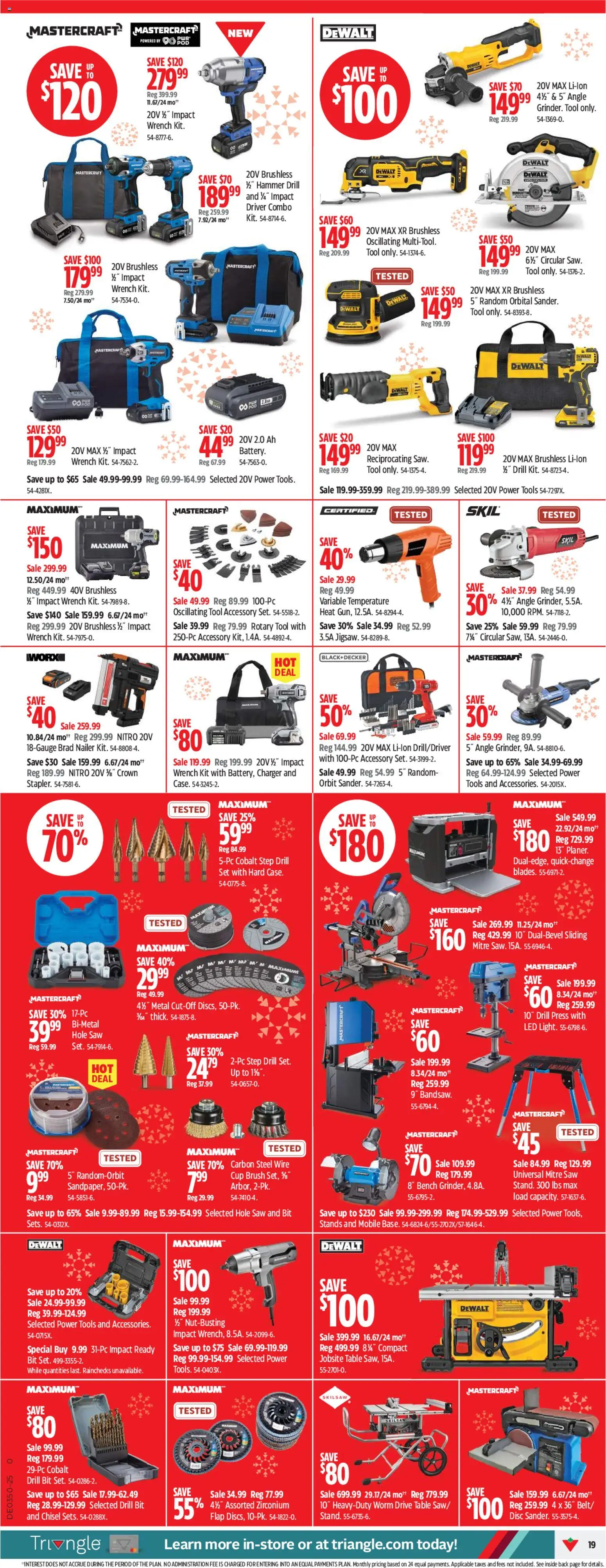 Canadian Tire flyer valid from 04.12.2025 | Page: 21 | Products: Brush, Table