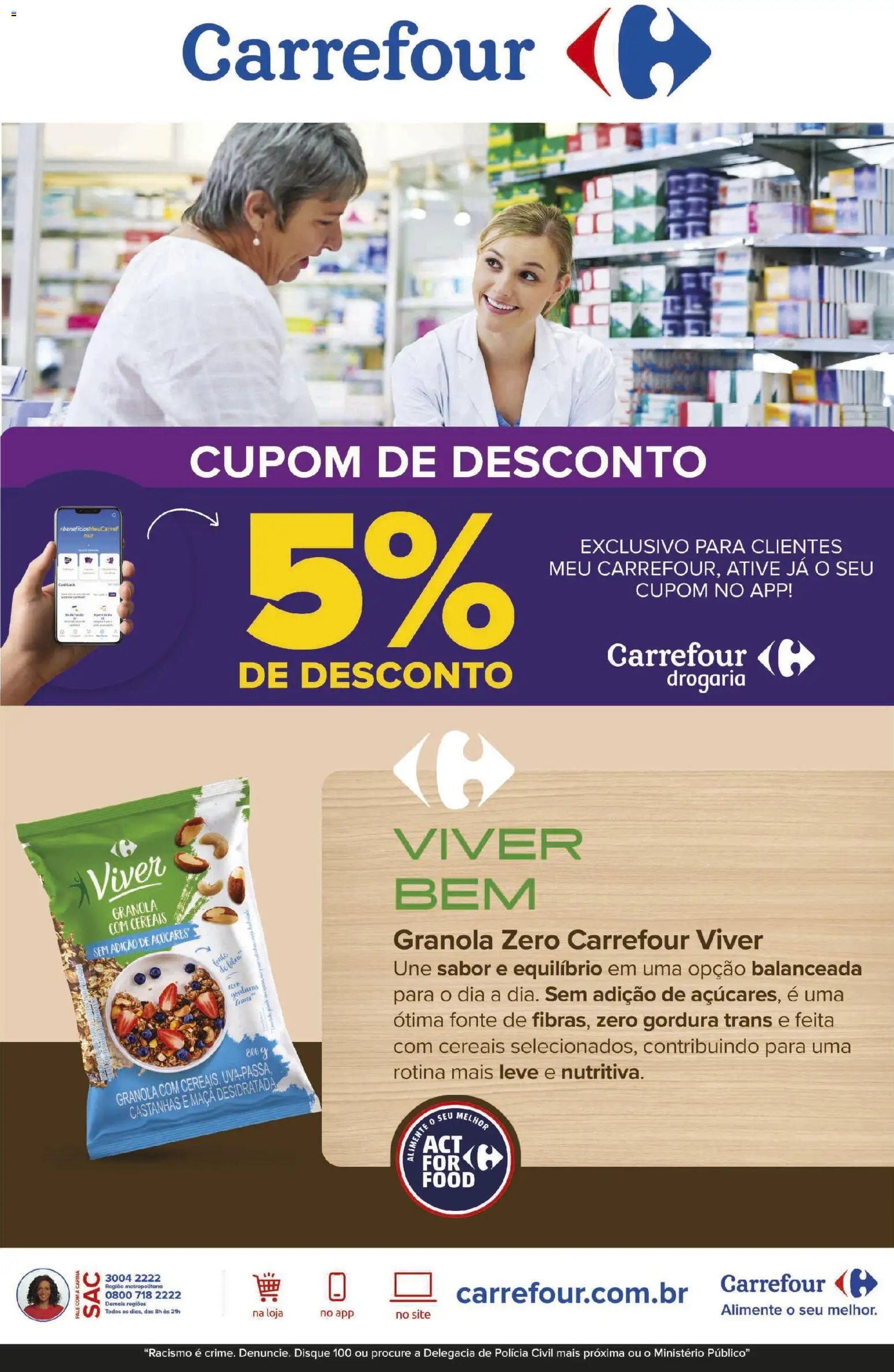 Carrefour Bairro Folheto - válido de 09.04.2026 | Página: 4 | Produtos: Castanhas, Cereais, Granola