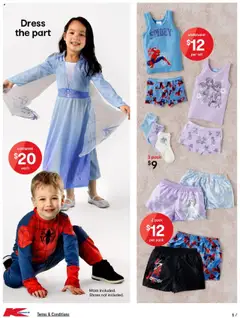 Preview of Kmart Unleash Christmas All together - valid from 09.10.2025 | Page: 6 | Products: Mask, Dress, Underwear