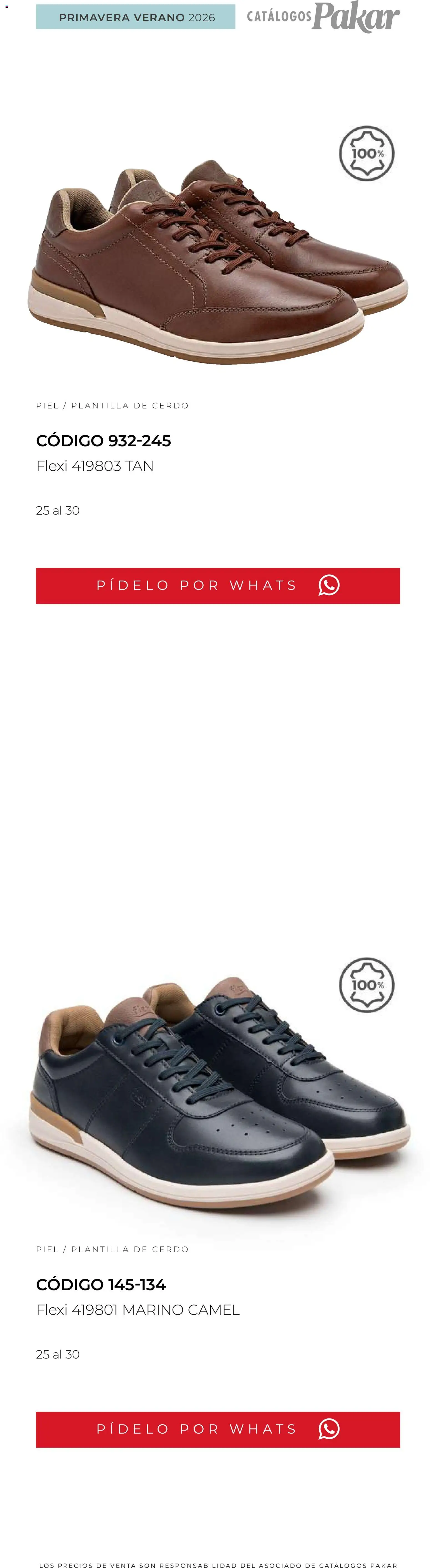 Nuevas ofertas de SC Pakar válidas en toda la República Mexicana desde el 04.03.2026. ¡Encuentra las mejores ofertas en SC Pakar catálogo Flexi PV26! | Página: 175 | Productos: Cerdo