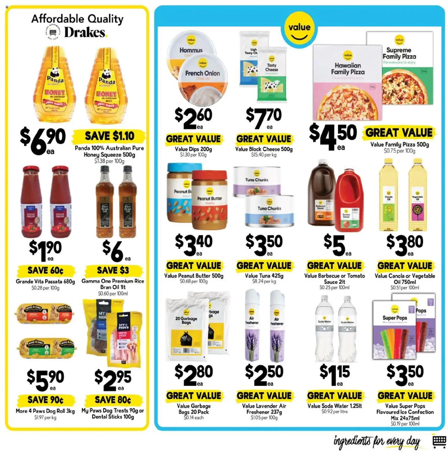 Drakes catalogue - valid from 11.03.2026 | Page: 20 | Products: Rice, Water, Sauce, Tuna