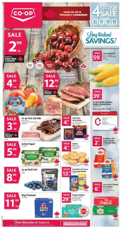 Preview of Co-op Food weekly flyer / circulaire from shop Co-op Food valid from 31.07.2025