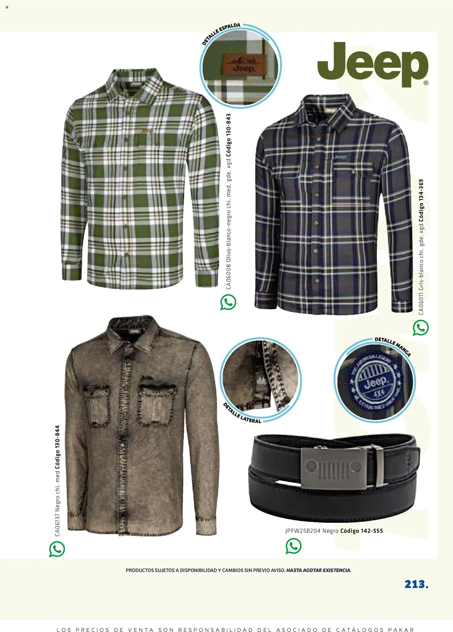 Nuevas ofertas de SC Pakar válidas en toda la República Mexicana desde el 27.02.2026. ¡Encuentra las mejores ofertas en SC Pakar catálogo Premium Men Tomo 2! | Página: 213 | Productos: Manga