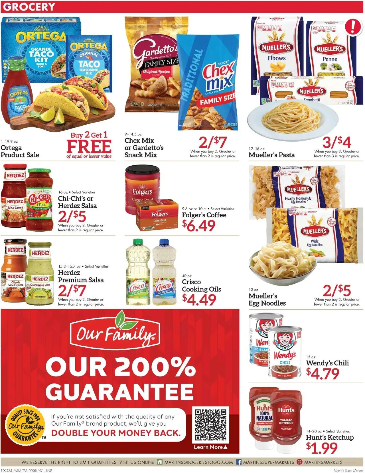 Martin’s Weekly Ad - valid from 05.10.2025 | Page: 9 | Products: Coffee, Noodles, Pasta, Sauce
