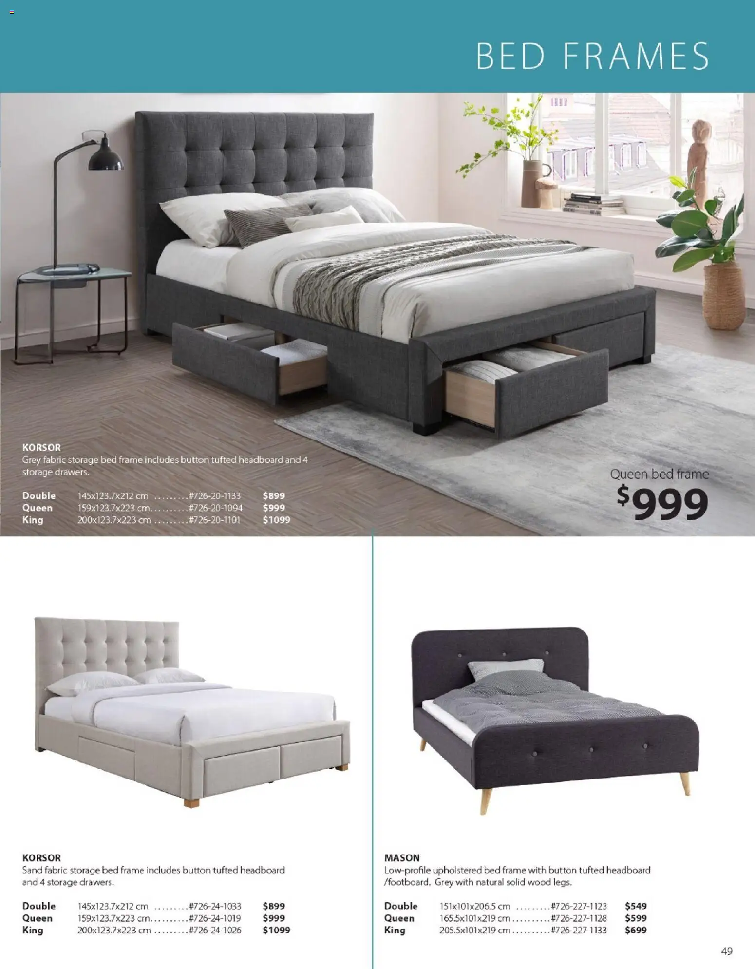 JYSK flyer valid from 01.01.2026 | Page: 49 | Products: Bed