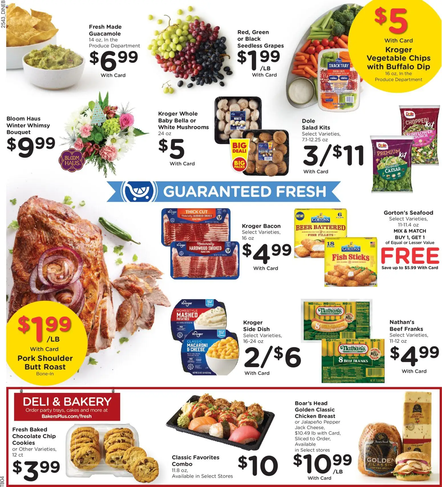 Baker's Weekly Ad - valid from 28.11.2025 | Page: 7 | Products: Fish, Cookies, Salad, Pepper