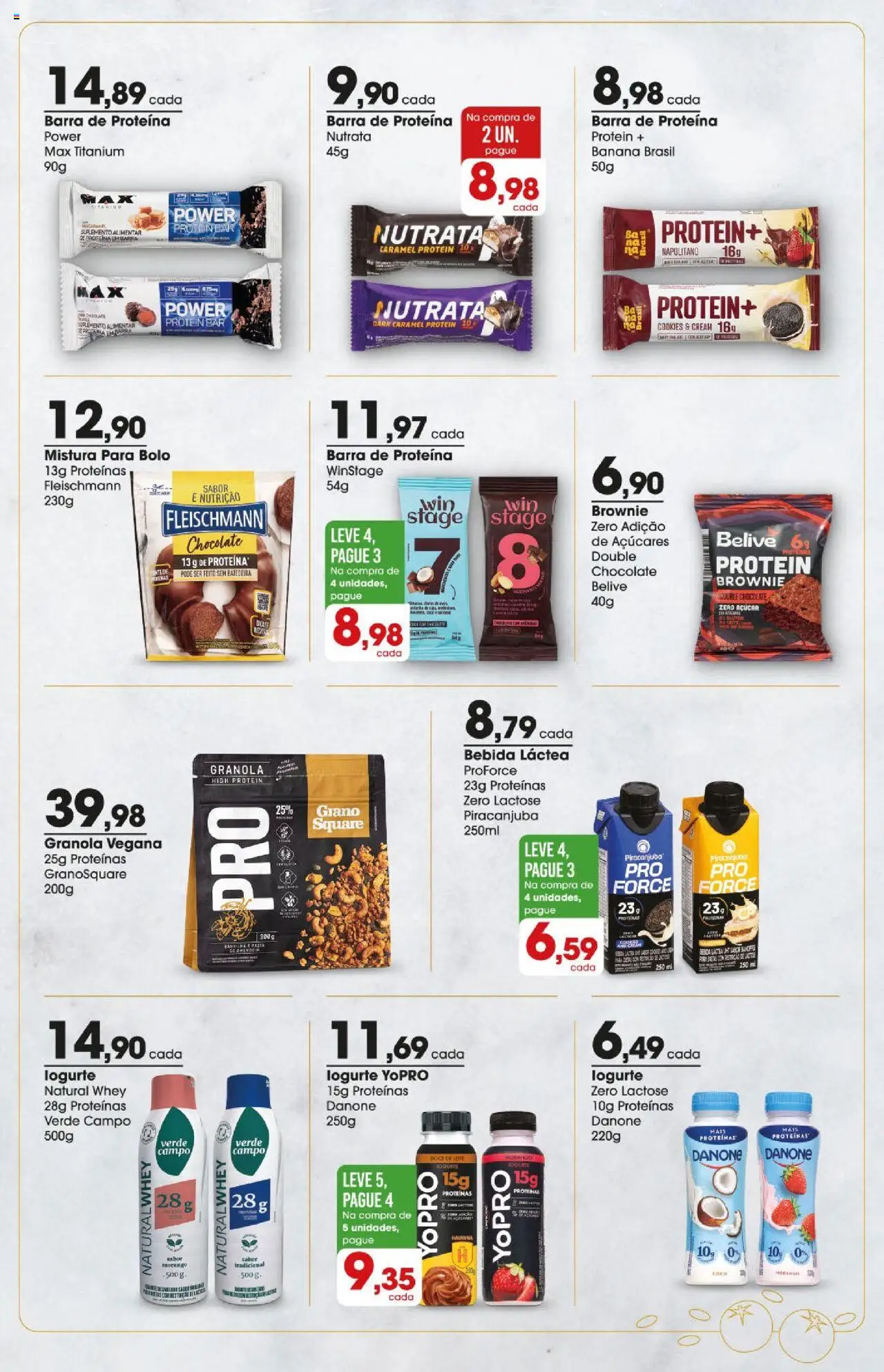 Zaffari Folheto - válido de 01.09.2025 | Página: 5 | Produtos: Batedeira, Granola, Barra de proteína, Mistura para bolo
