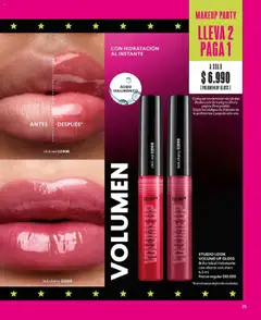 Catálogo CyZone Campaña 15 │ válido desde el 15.09.2025 | Página: 25 | Productos: Brillo, Labial