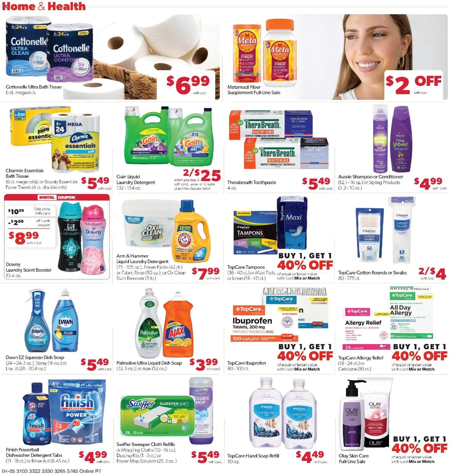 Family Fare Weekly Ad - ND - valid from 05.04.2026 | Page: 11 | Products: Shampoo, Hammer, Toothpaste, Pads