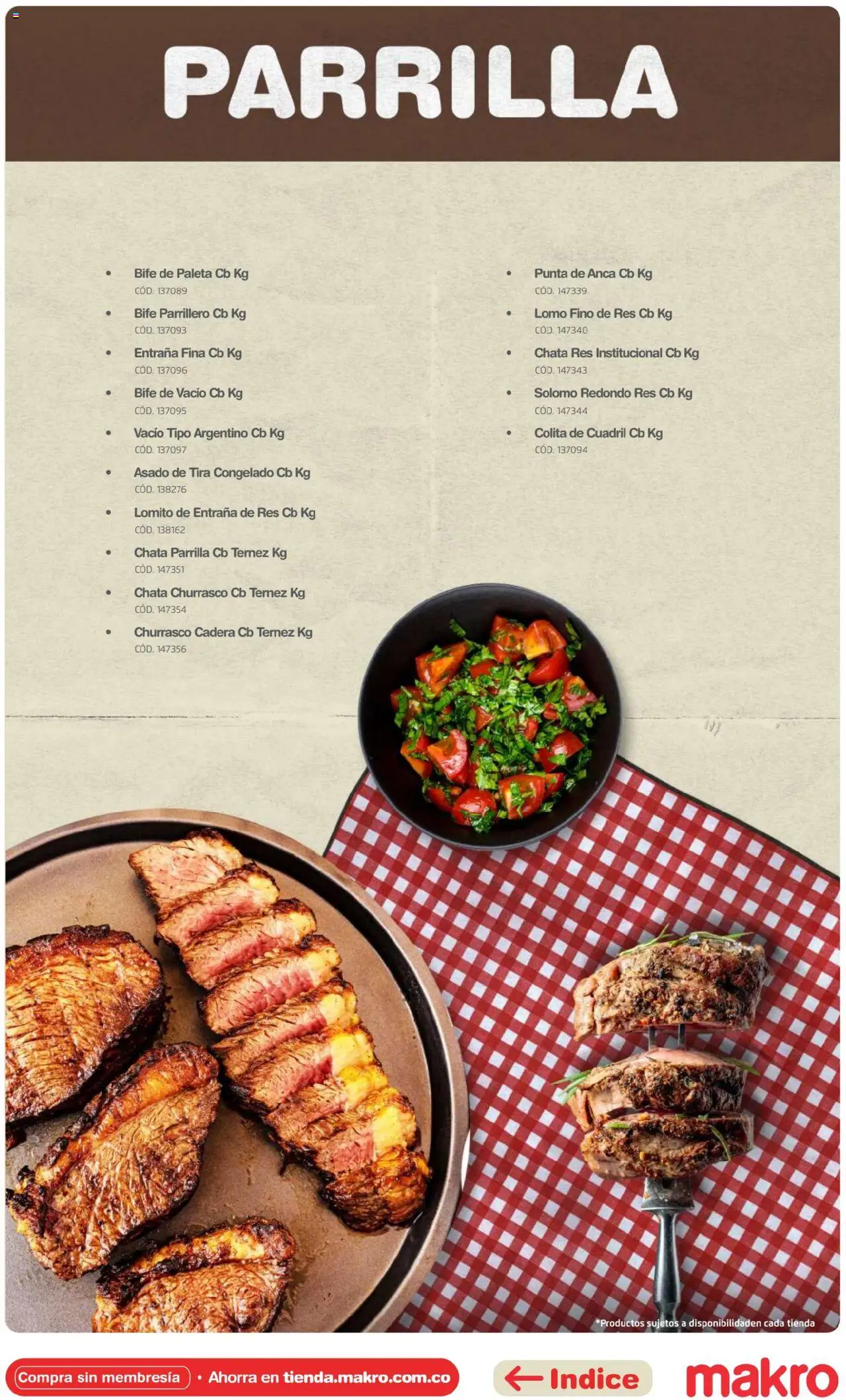 Makro revista - valida desde el 16.04.2025 | Página: 17 | Productos: Parrilla