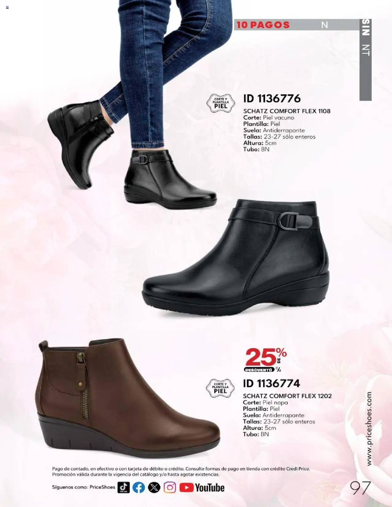 Nuevas ofertas de Price Shoes válidas en toda la República Mexicana desde el 28.04.2025. ¡Encuentra las mejores ofertas en Price Shoes catálogo Calzado PV 2025! | Página: 97