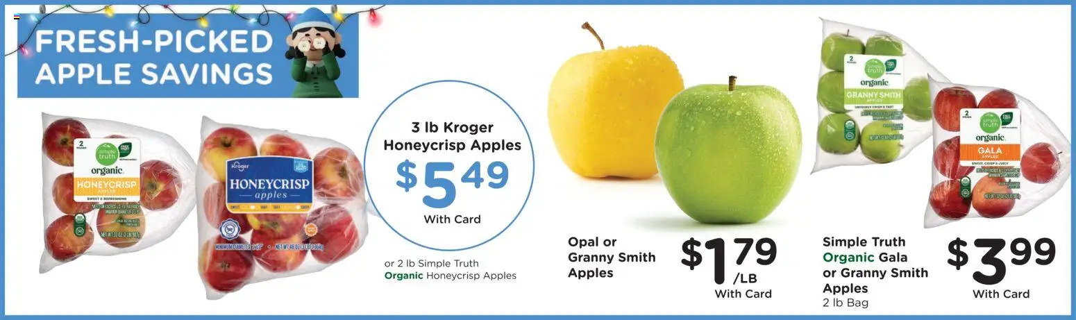 Kroger Weekly Ad - valid from 03.12.2025 | Page: 8 | Products: Juice, Apples, Chips, Bag