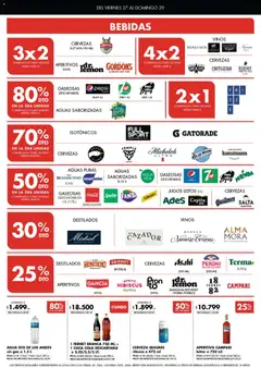 Vista previa Disco ofertas válido desde el 27.03.2026 | Página: 5 | Productos: Botella, Fernet, Agua, Pomelo
