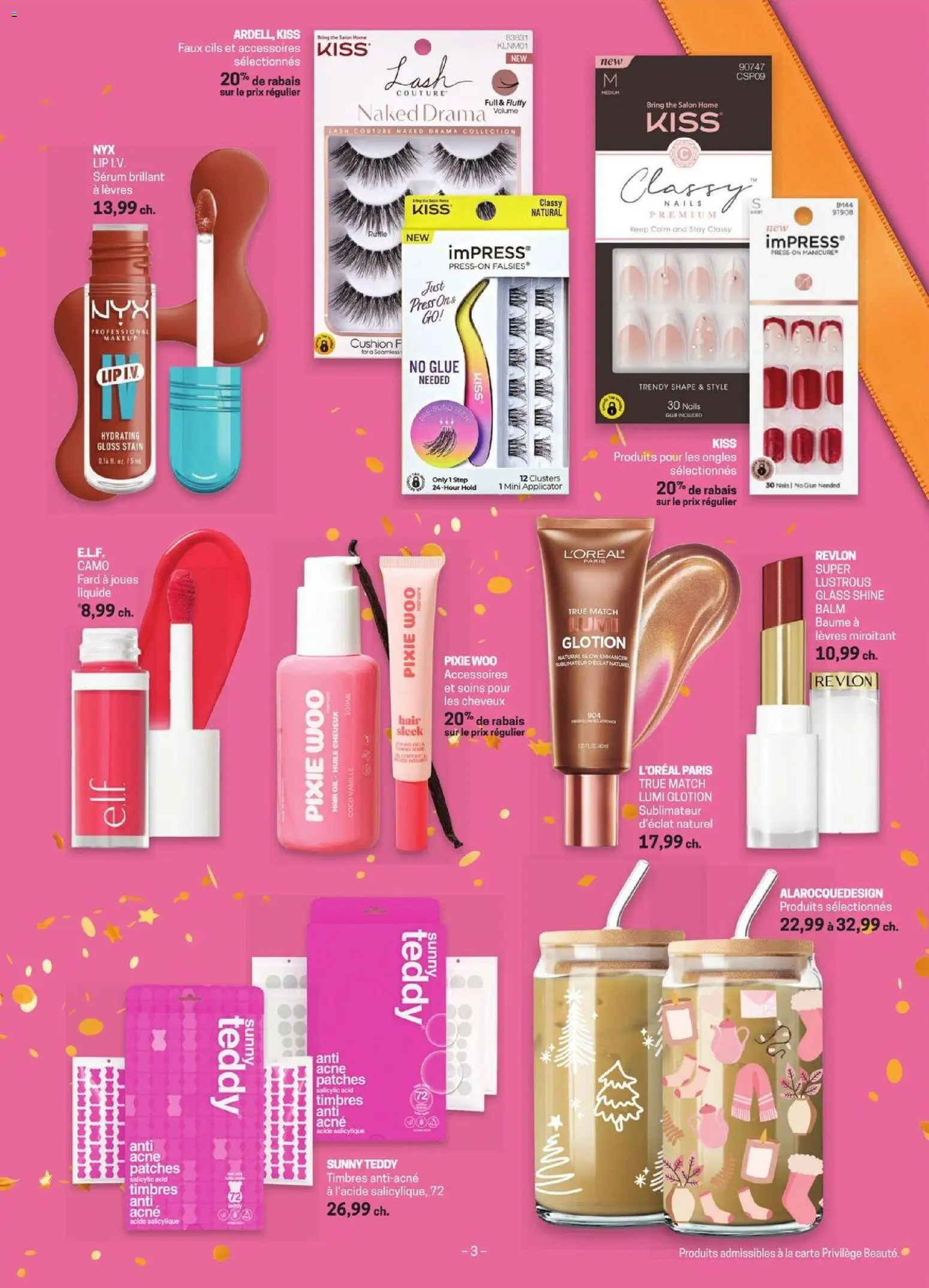 Uniprix flyer valid from 13.11.2025 | Page: 3 | Products: Hair oil, Oil