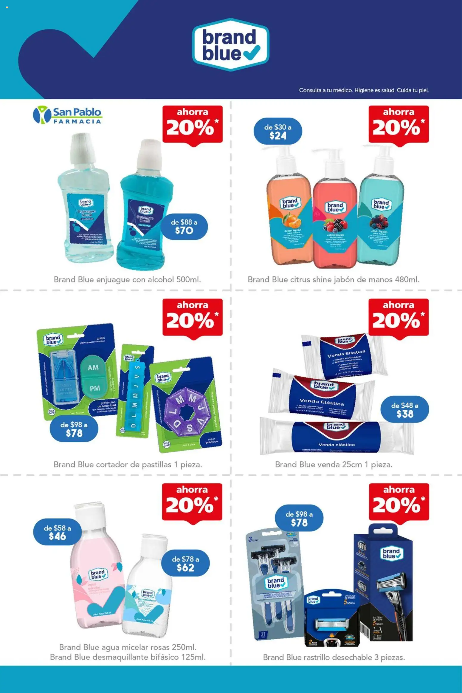 Nuevas ofertas de Farmacia San Pablo válidas en toda la República Mexicana desde el 01.03.2026. ¡Encuentra las mejores ofertas en Farmacia San Pablo catálogo! | Página: 5