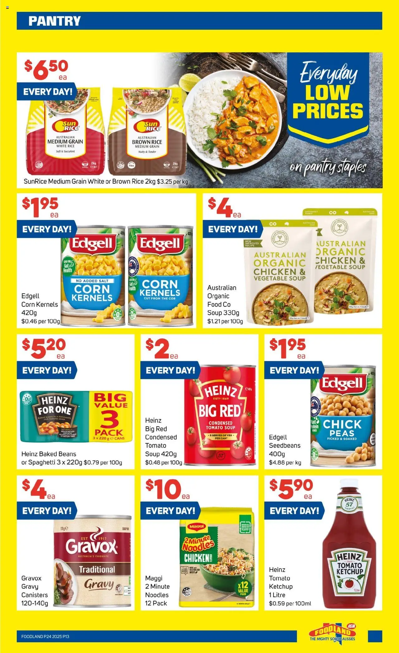 Foodland catalogue - valid from 11.06.2025 | Page: 13 | Products: Chicken, Rice, Sauce, Salt