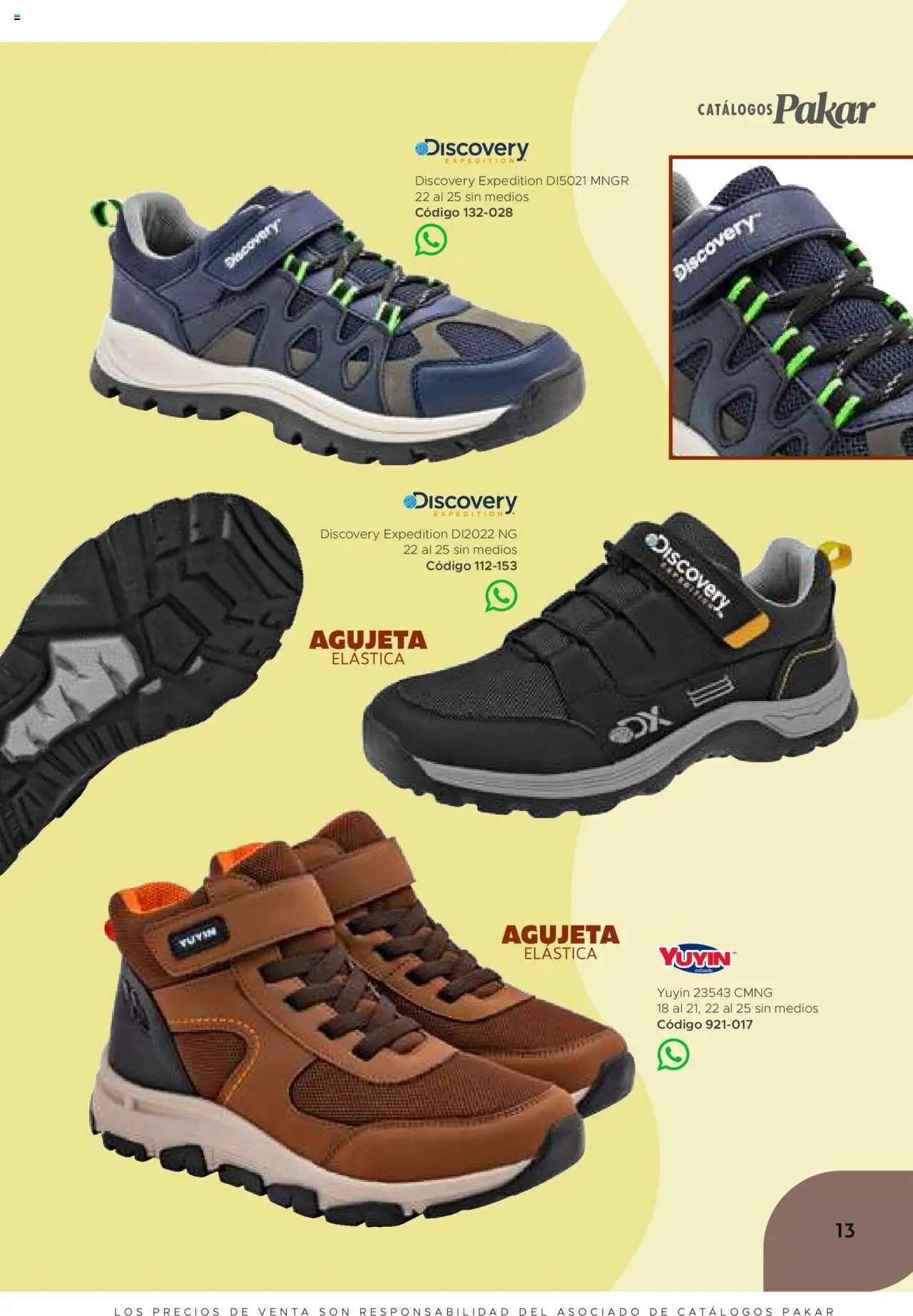 Nuevas ofertas de SC Pakar válidas en toda la República Mexicana desde el 24.07.2025. ¡Encuentra las mejores ofertas en SC Pakar - Catálogo Junior otoño / invierno! | Página: 13