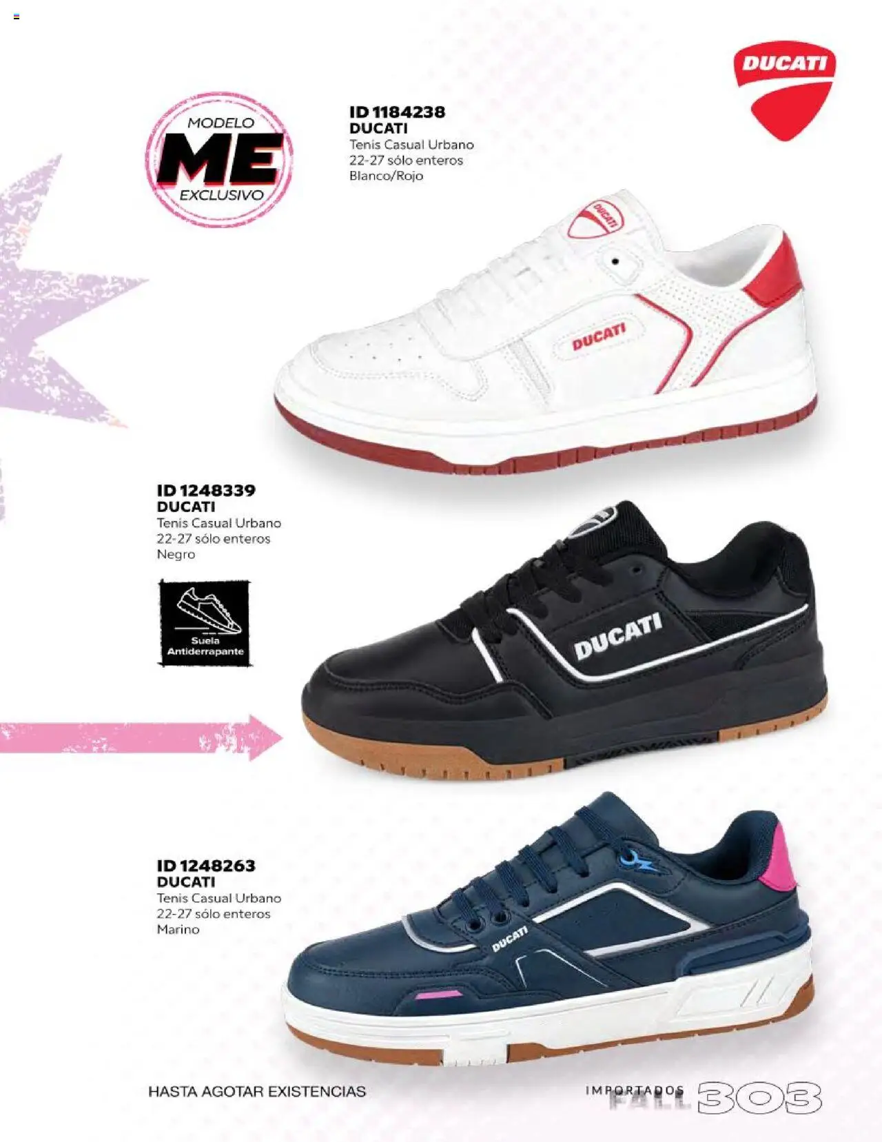 Nuevas ofertas de Price Shoes válidas en toda la República Mexicana desde el 18.10.2025. ¡Encuentra las mejores ofertas en Price Shoes catálogo Fall Importados segunda! | Página: 303 | Productos: Tenis