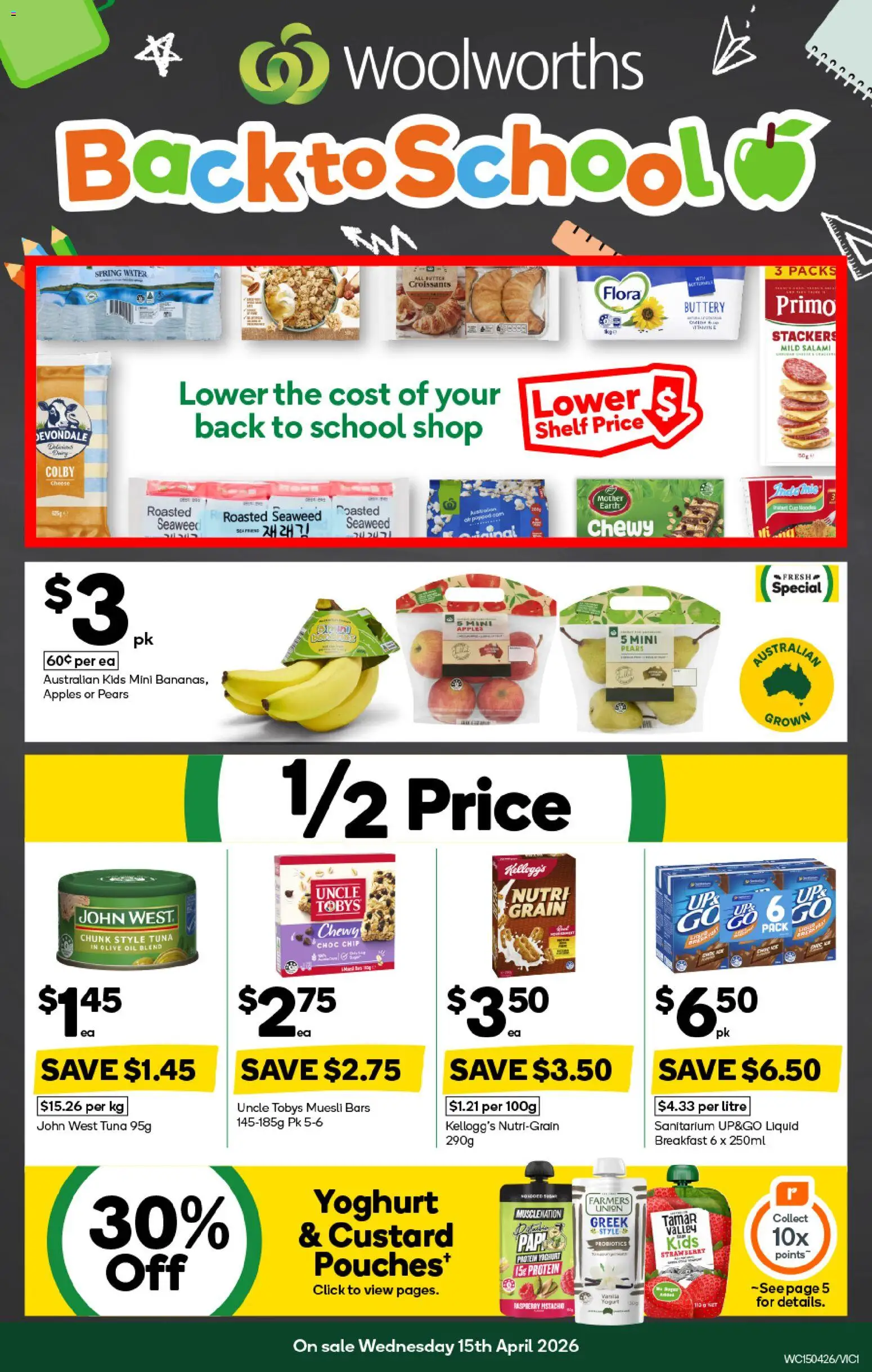 Woolworths catalogue - valid from 15.04.2026 | Page: 1