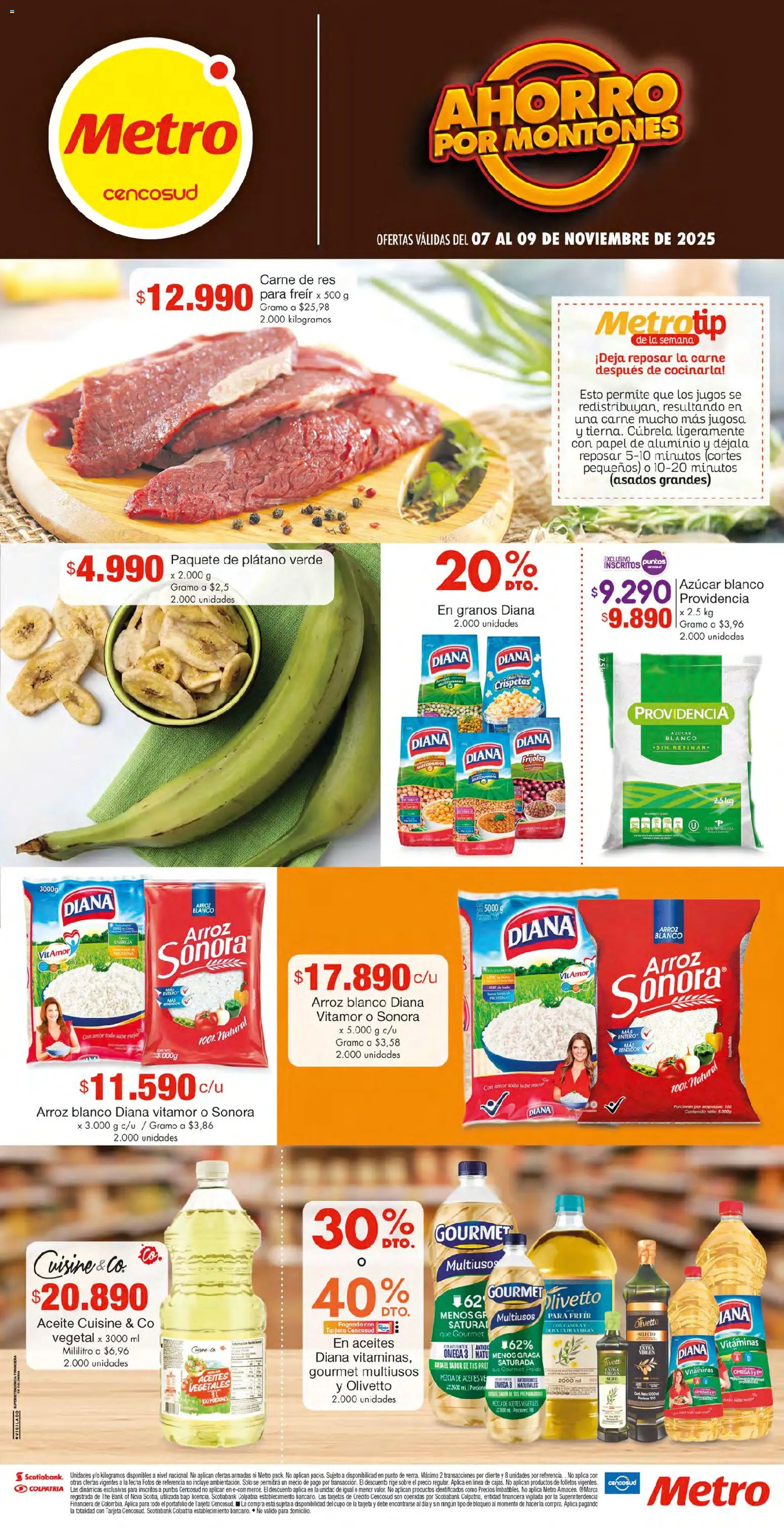 Metro revista - valida desde el 07.11.2025 | Página: 1