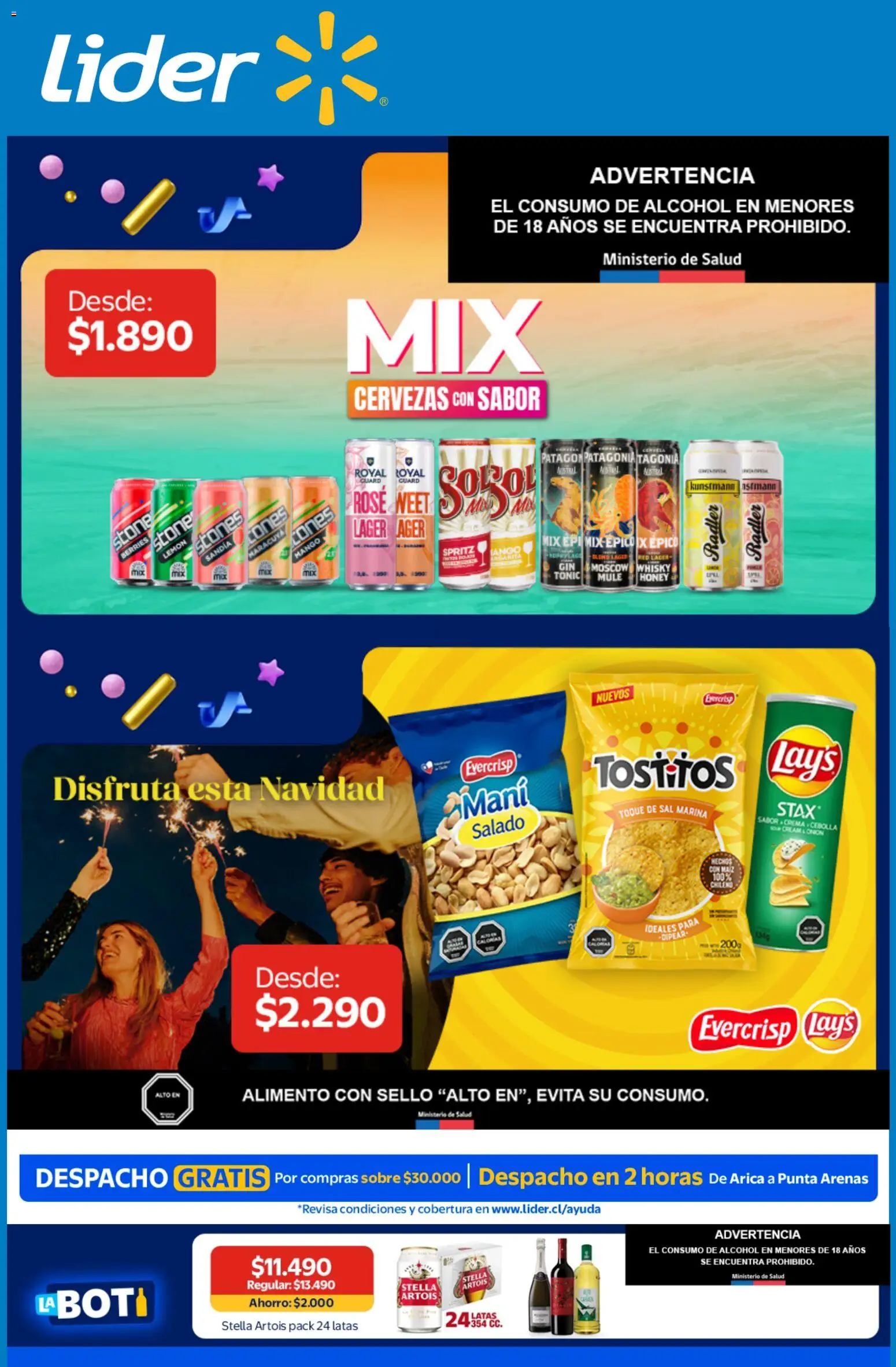 Lider ofertas  │ válido desde el 29.12.2025 | Página: 1 | Productos: Maiz, Mani, Sandía, Whisky