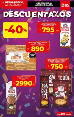 Vista previa Supermercado DIA Ofertas válido desde el 15.04.2026 | Página: 7 | Productos: Buzón, Leche, Chocolatada, Cacao