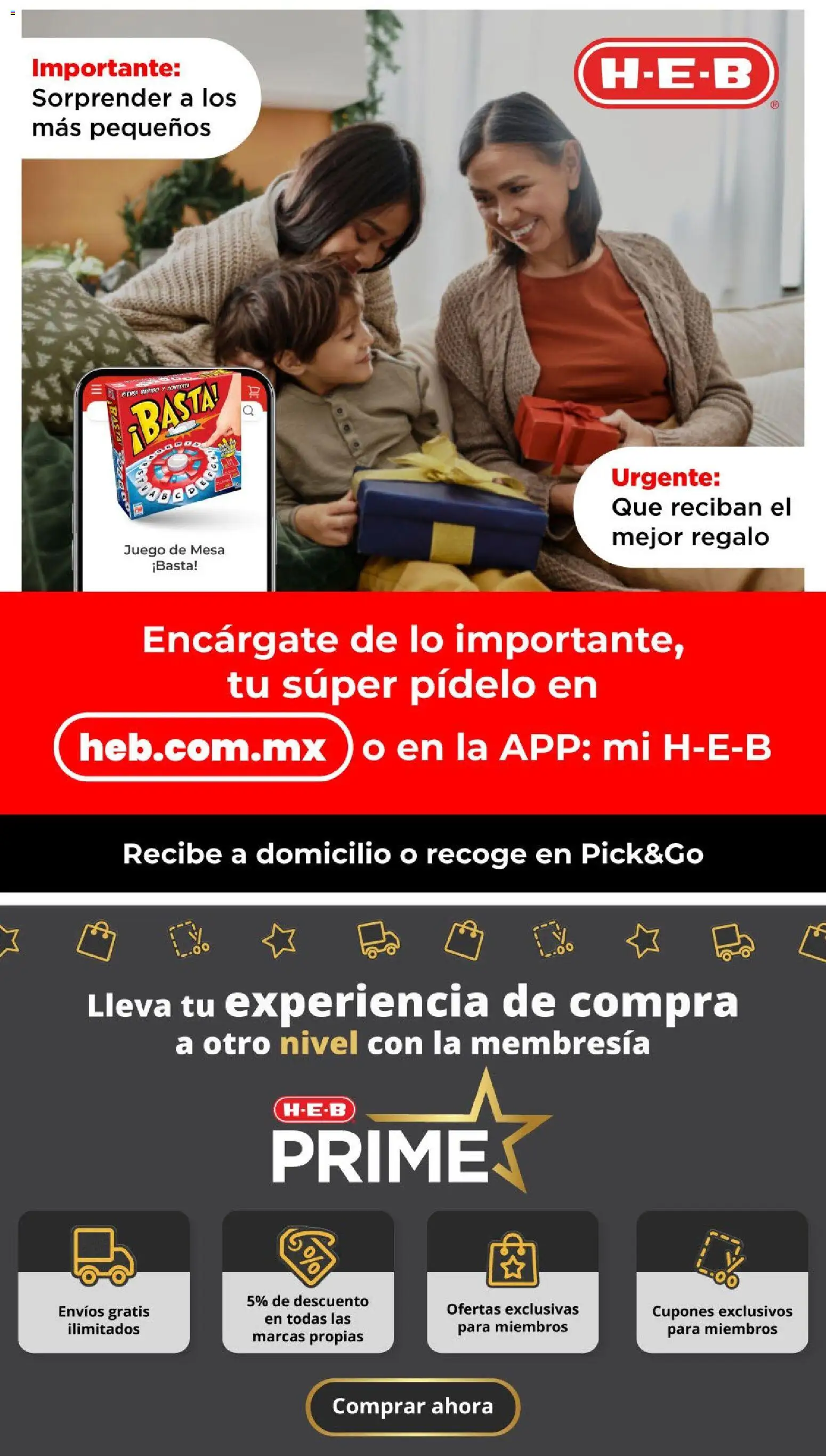 Nuevas ofertas de H-E-B válidas en toda la República Mexicana desde el 03.04.2026. ¡Encuentra las mejores ofertas en H-E-B folleto! | Página: 2 | Productos: Juego, Mesa