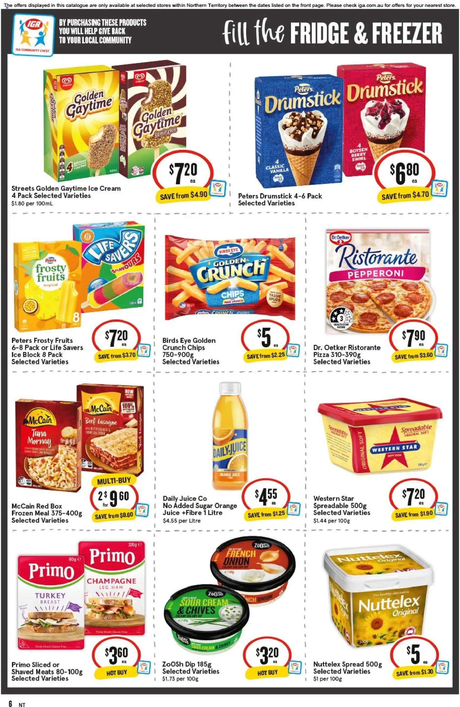 IGA catalogue - valid from 21.01.2026 | Page: 6 | Products: Box, Ham, Turkey, Fridge